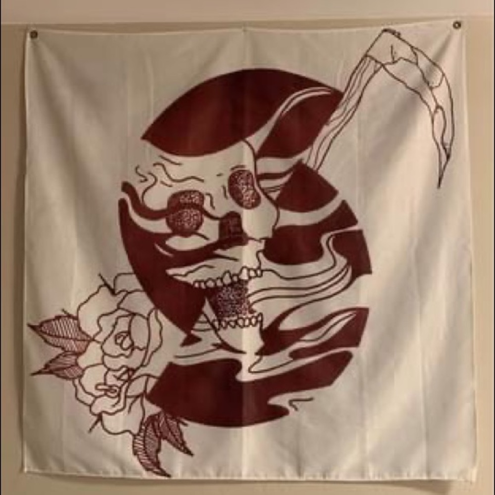 Skull Tapestry